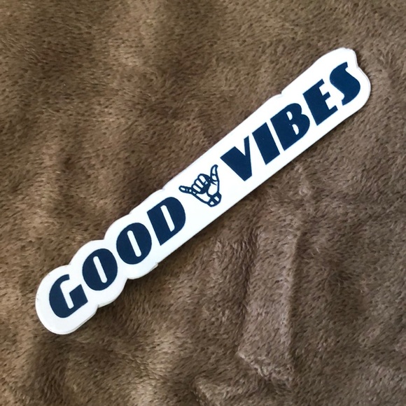Brandy Melville Accessories Brandy Melville Good Vibes Sticker Poshmark